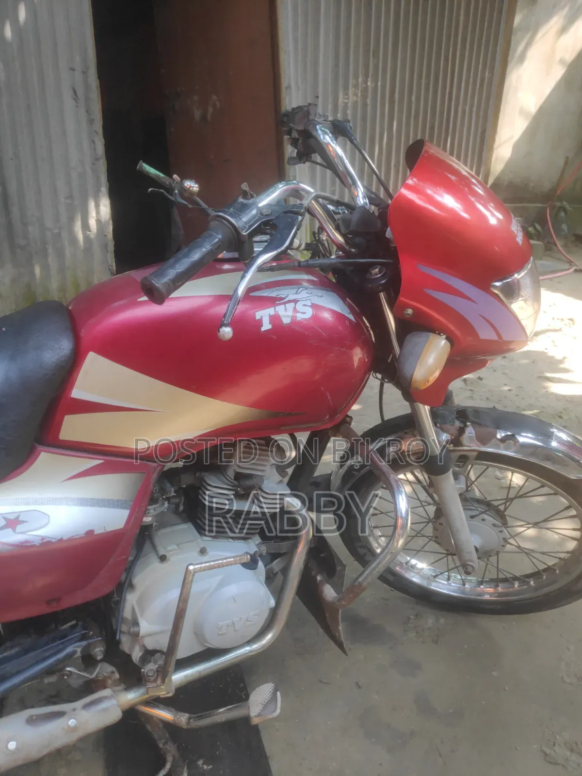 TVS Metro 2008 Red