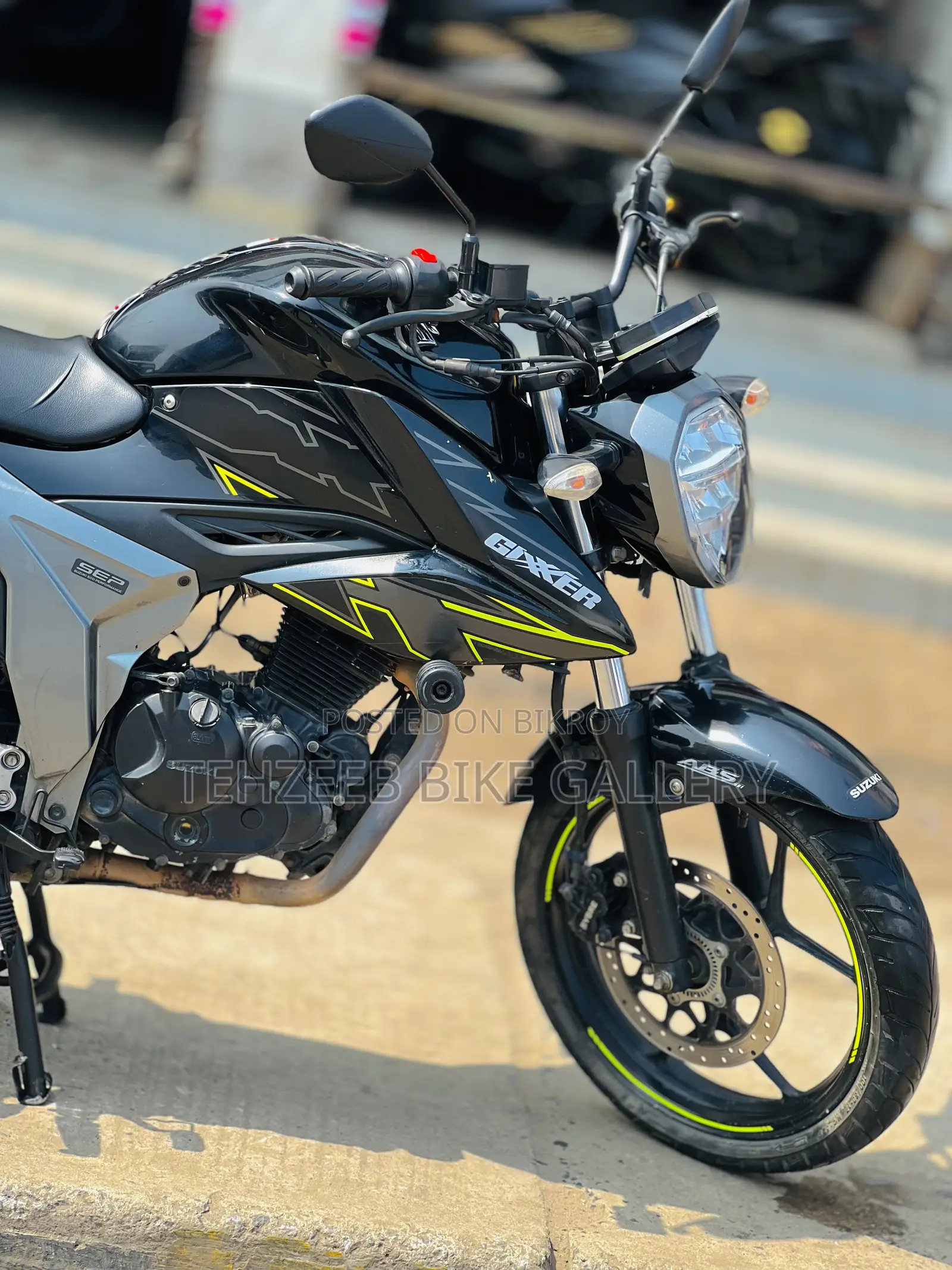 Suzuki Gixxer 2022 Black