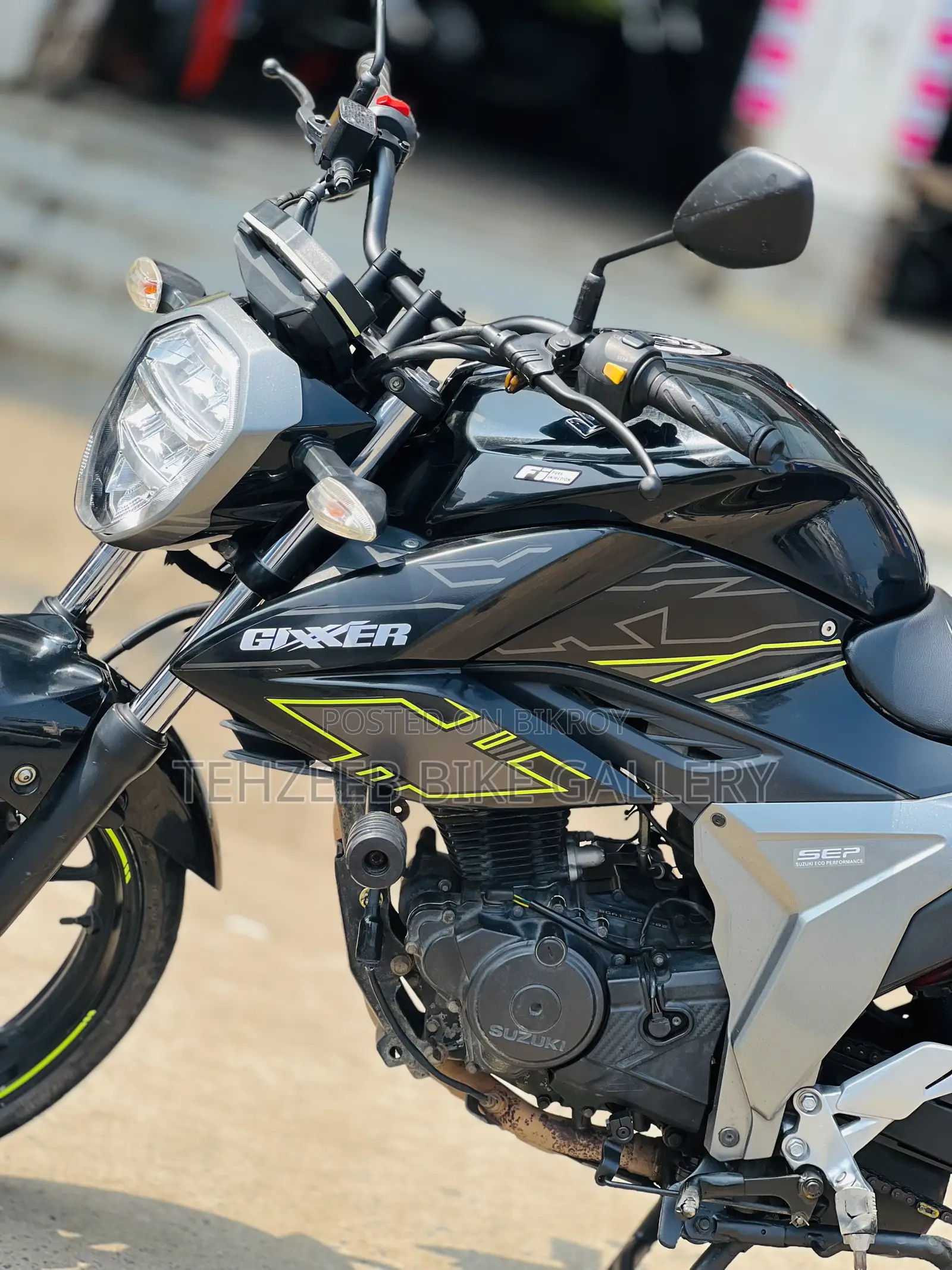 Suzuki Gixxer 2022 Black