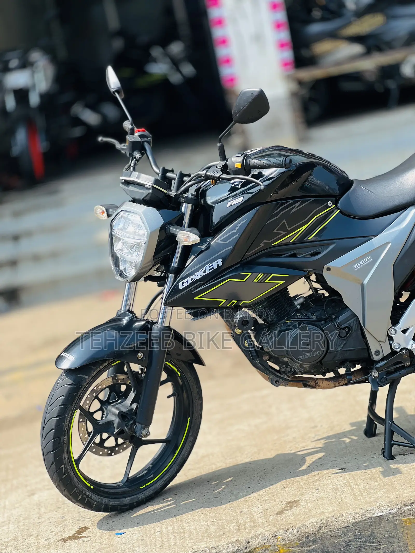 Suzuki Gixxer 2022 Black
