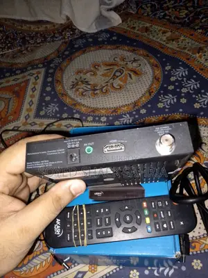AKASH DTH Setup Box Full Setup With Antenna and Cable