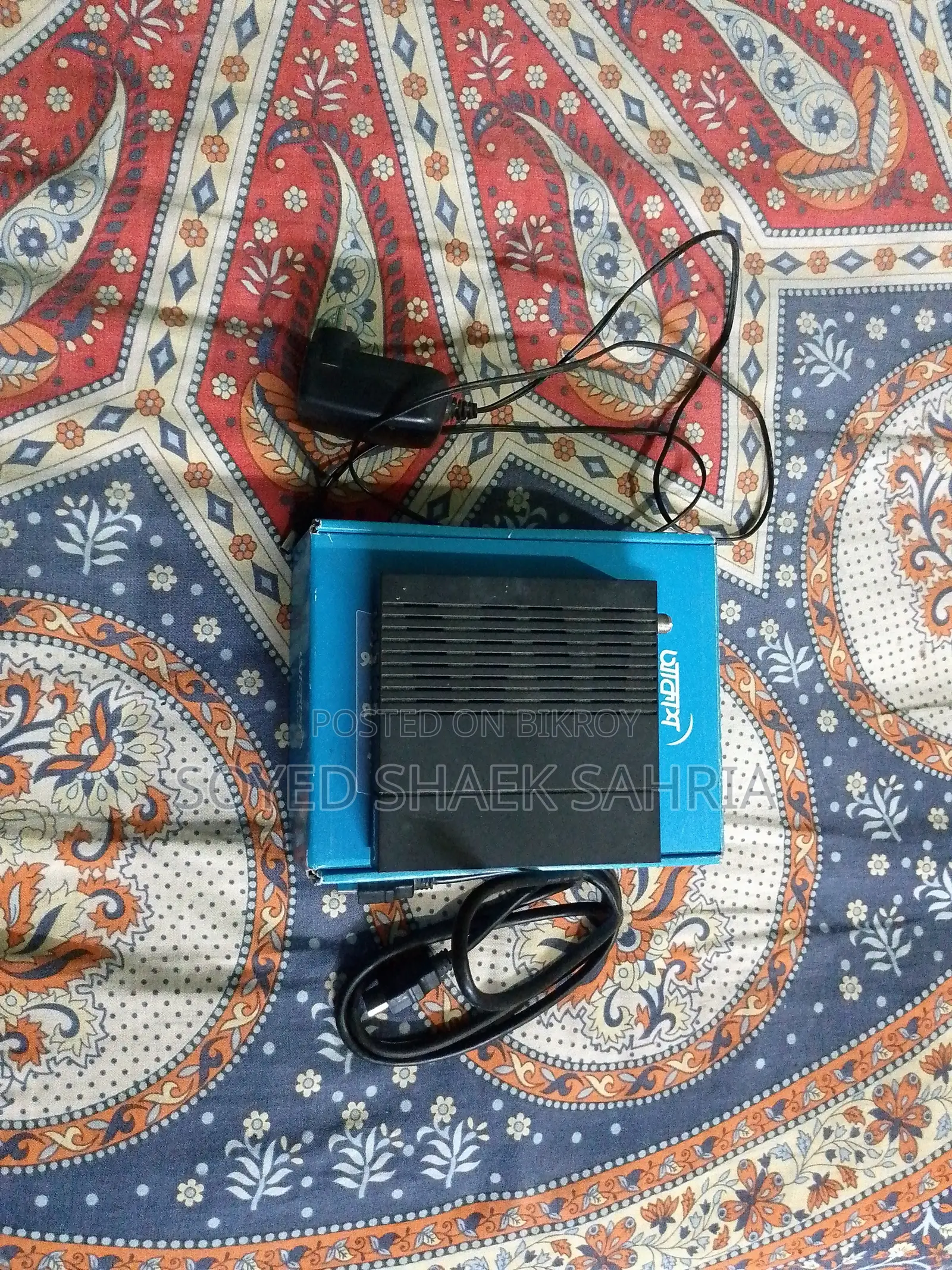 AKASH DTH Setup Box Full Setup With Antenna and Cable