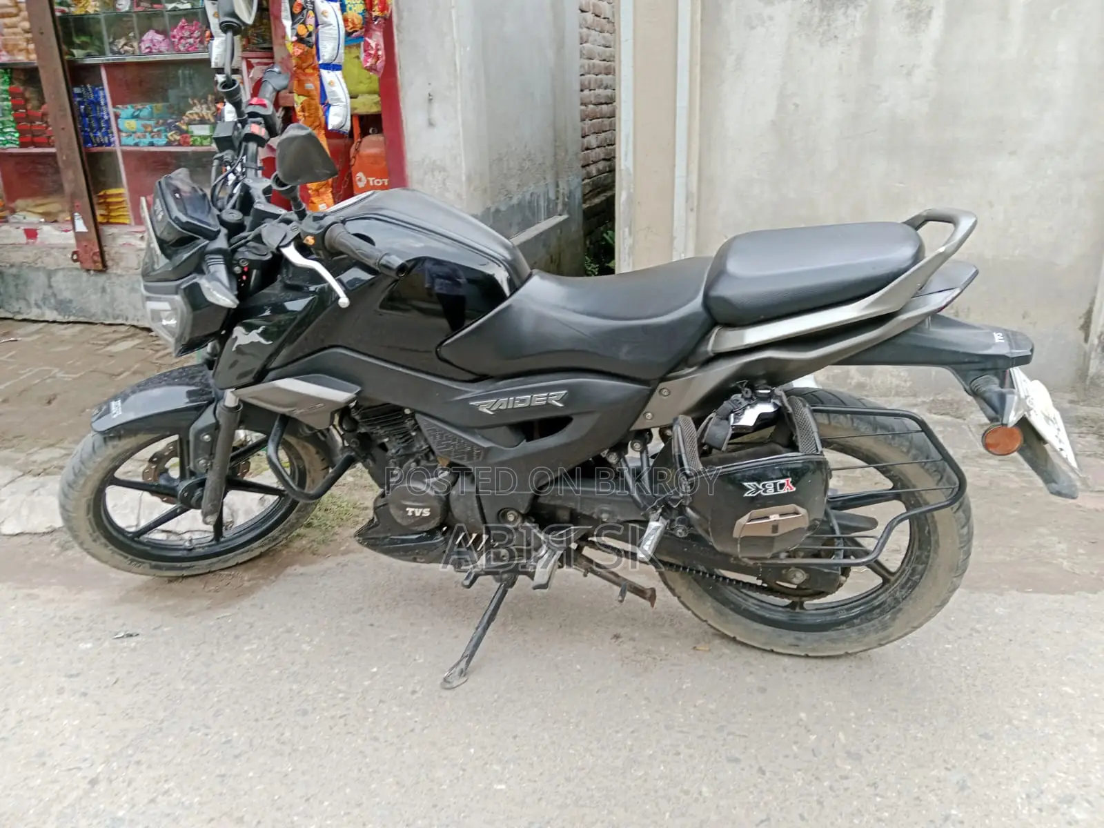 টিভিএস রাইডার ১২৫ ২০২২ ব্ল্যাক