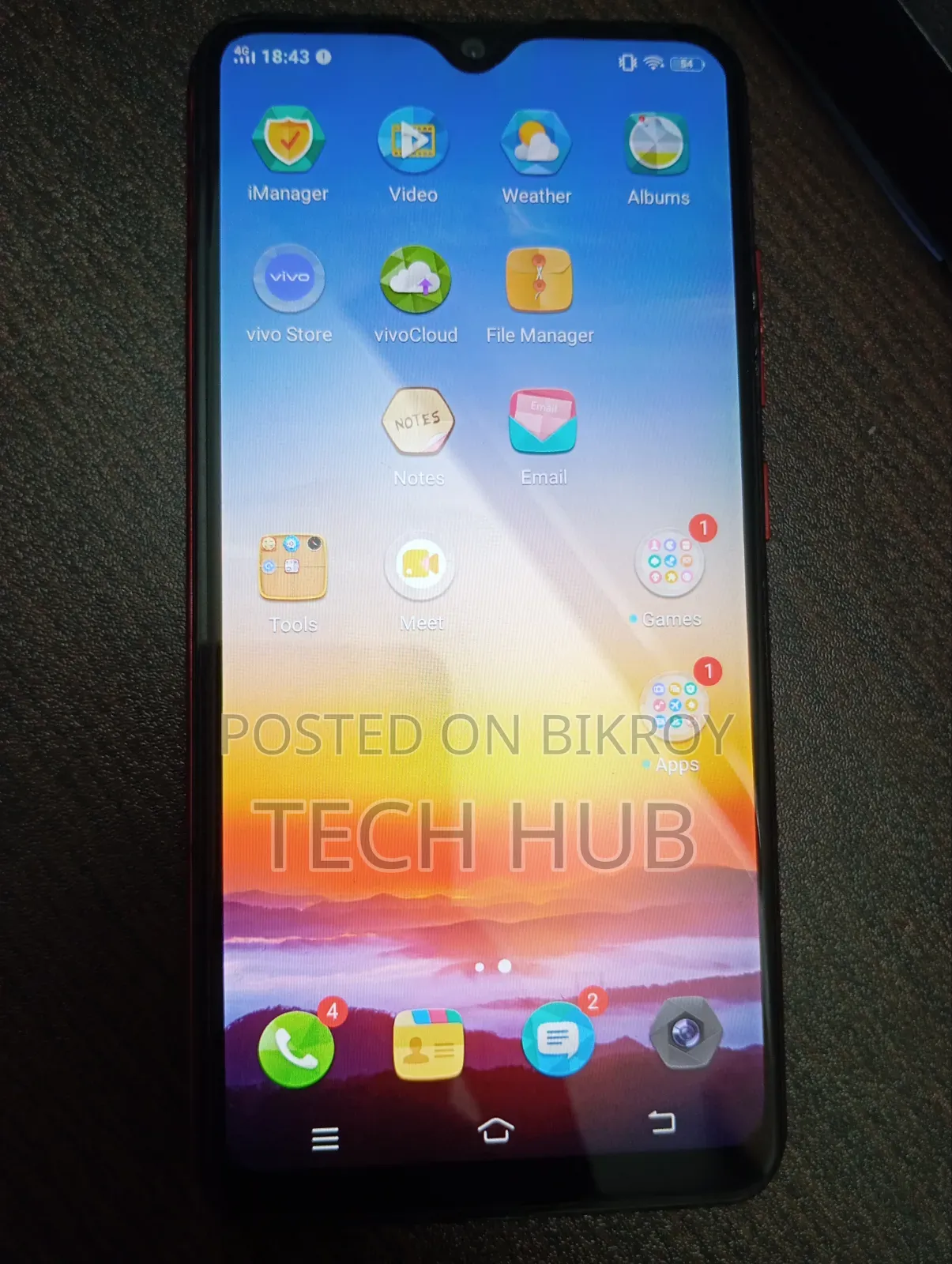 Vivo Y91c ৩২ জিবি পিংক