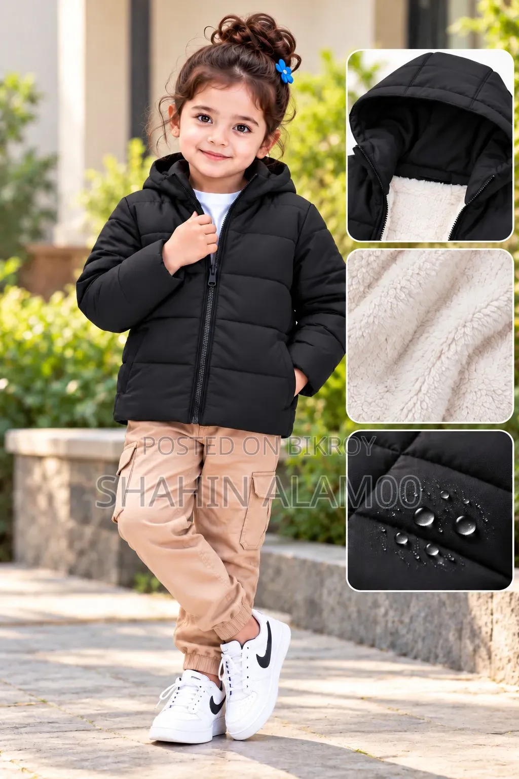 Premium Kids Sherpa Padding Jacket