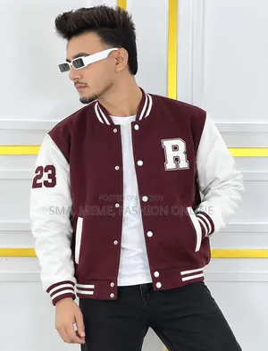স্টাইলিশ কটন ভার্সিটি জ্যাকেট
