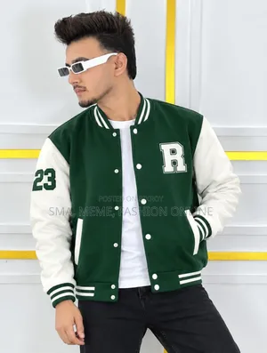 স্টাইলিশ কটন ভার্সিটি জ্যাকেট