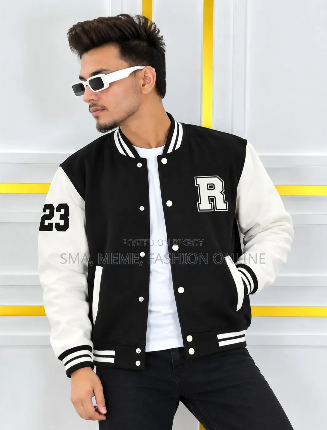 স্টাইলিশ কটন ভার্সিটি জ্যাকেট