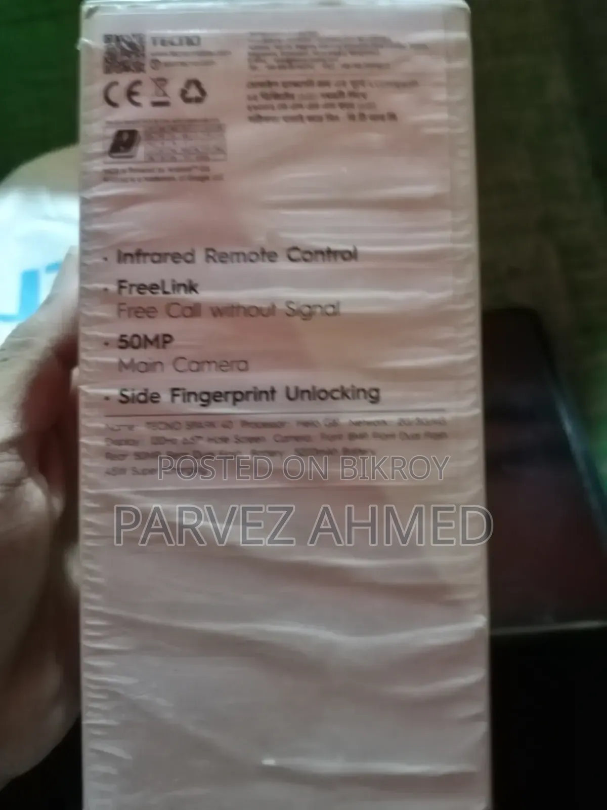 Tecno Spark 40 128 GB Silver