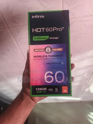 ইনফিনিক্স হট ৬০ প্রো+ ১২৮ জিবি