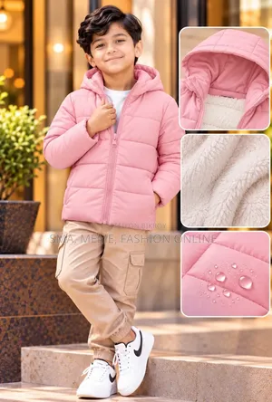 Premium Kids Sherpa Padding Jacket