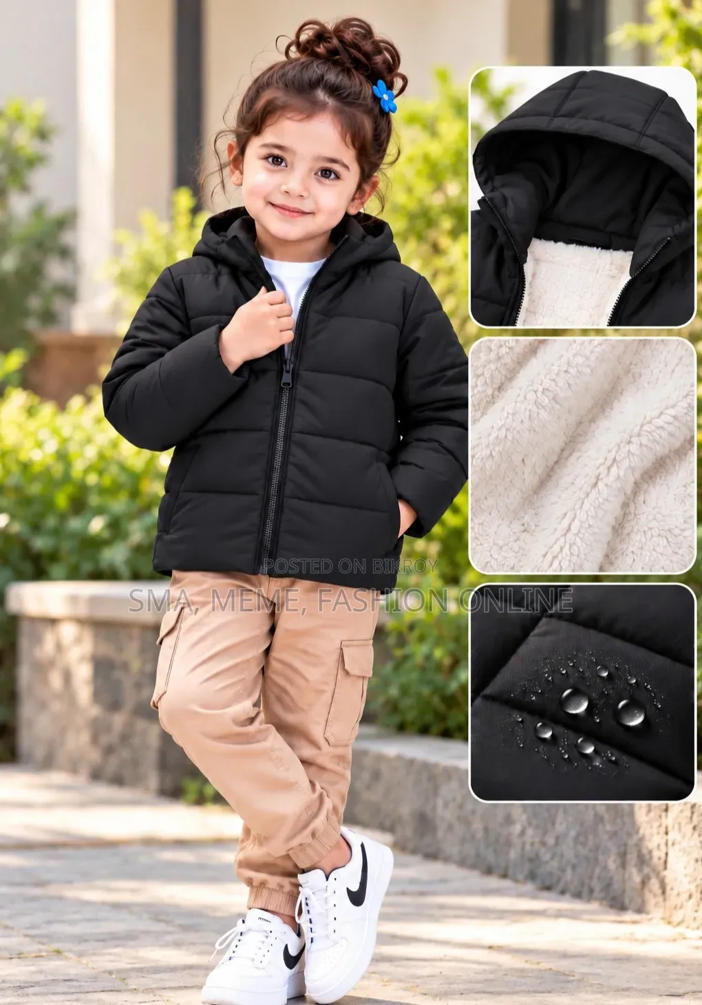 Premium Kids Sherpa Padding Jacket