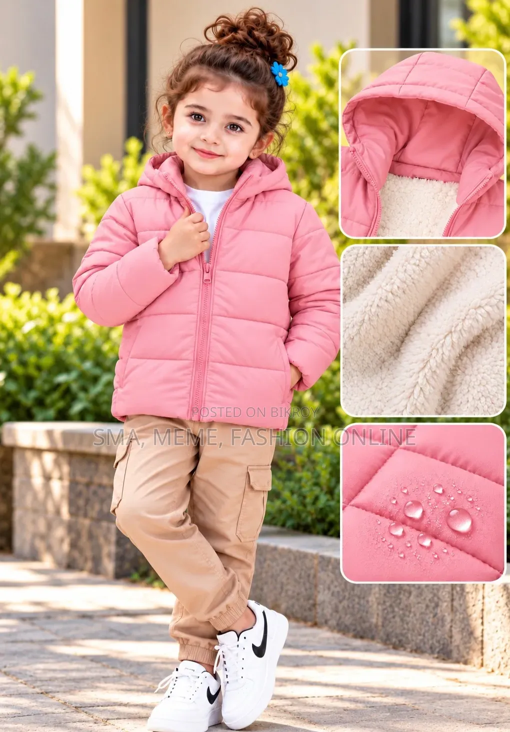 Premium Kids Sherpa Padding Jacket