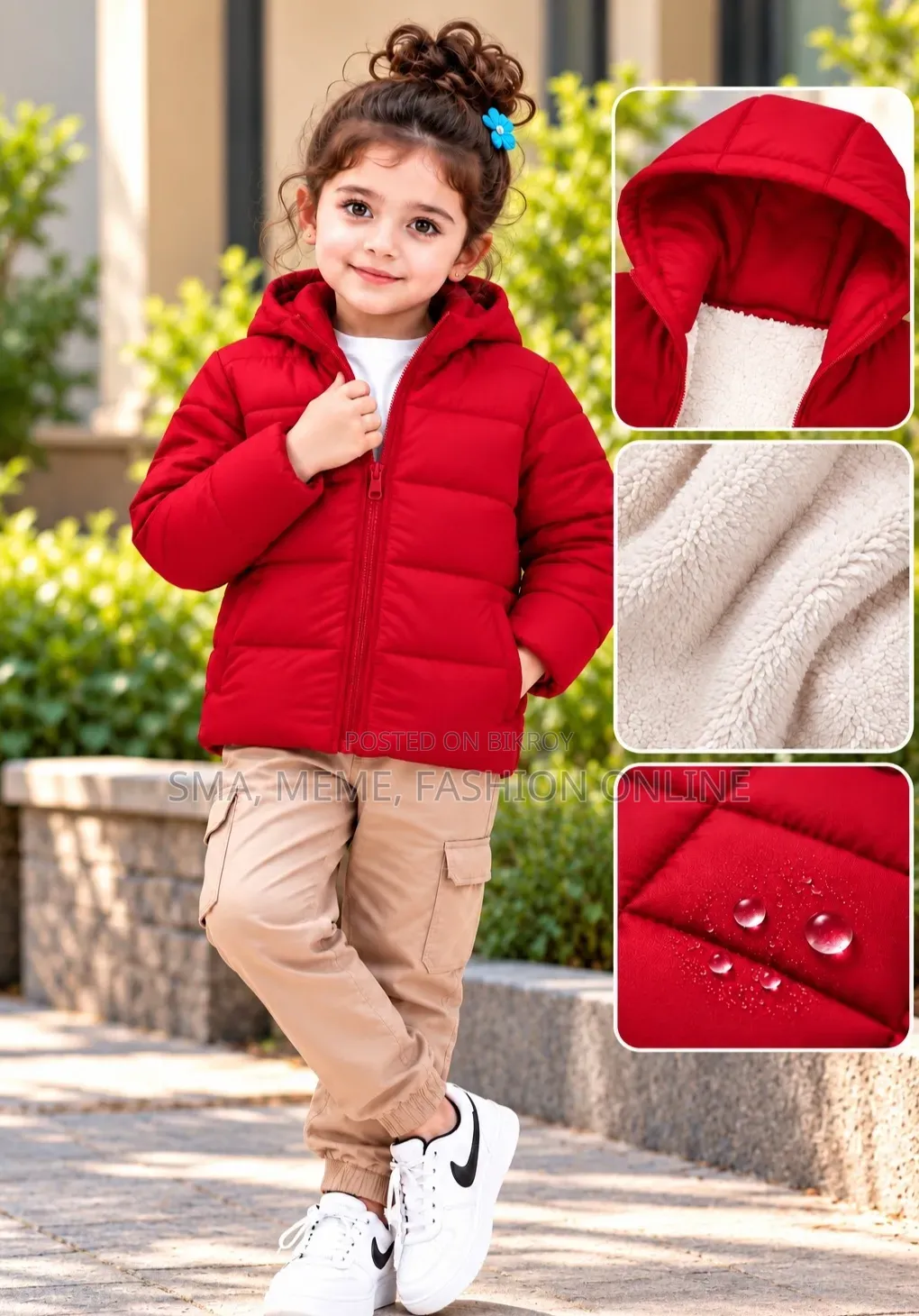 Premium Kids Sherpa Padding Jacket