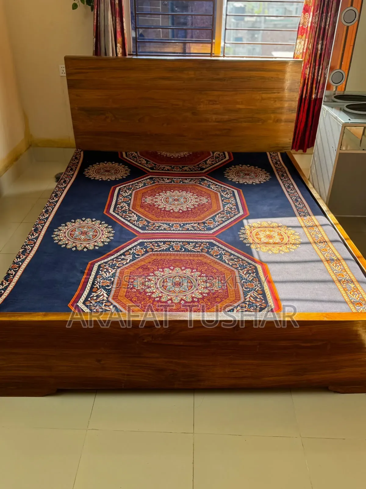 Teak Wood Bed