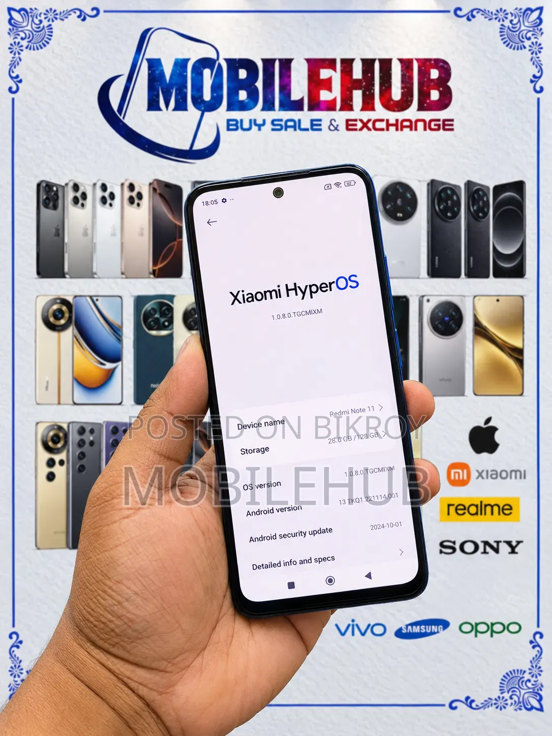 Xiaomi Redmi Note 11 128 GB Blue