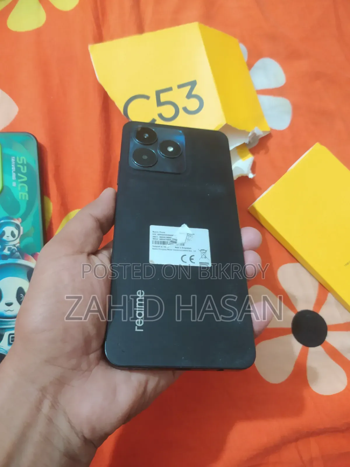 New Realme C53 128 GB Black