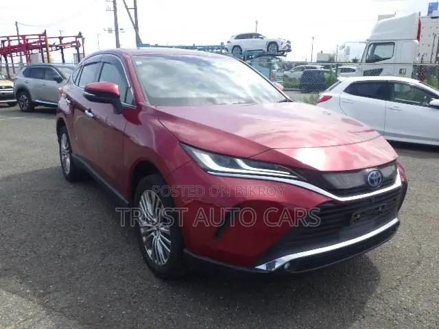 Toyota Harrier 2.5 Hybrid 2021 Maroon