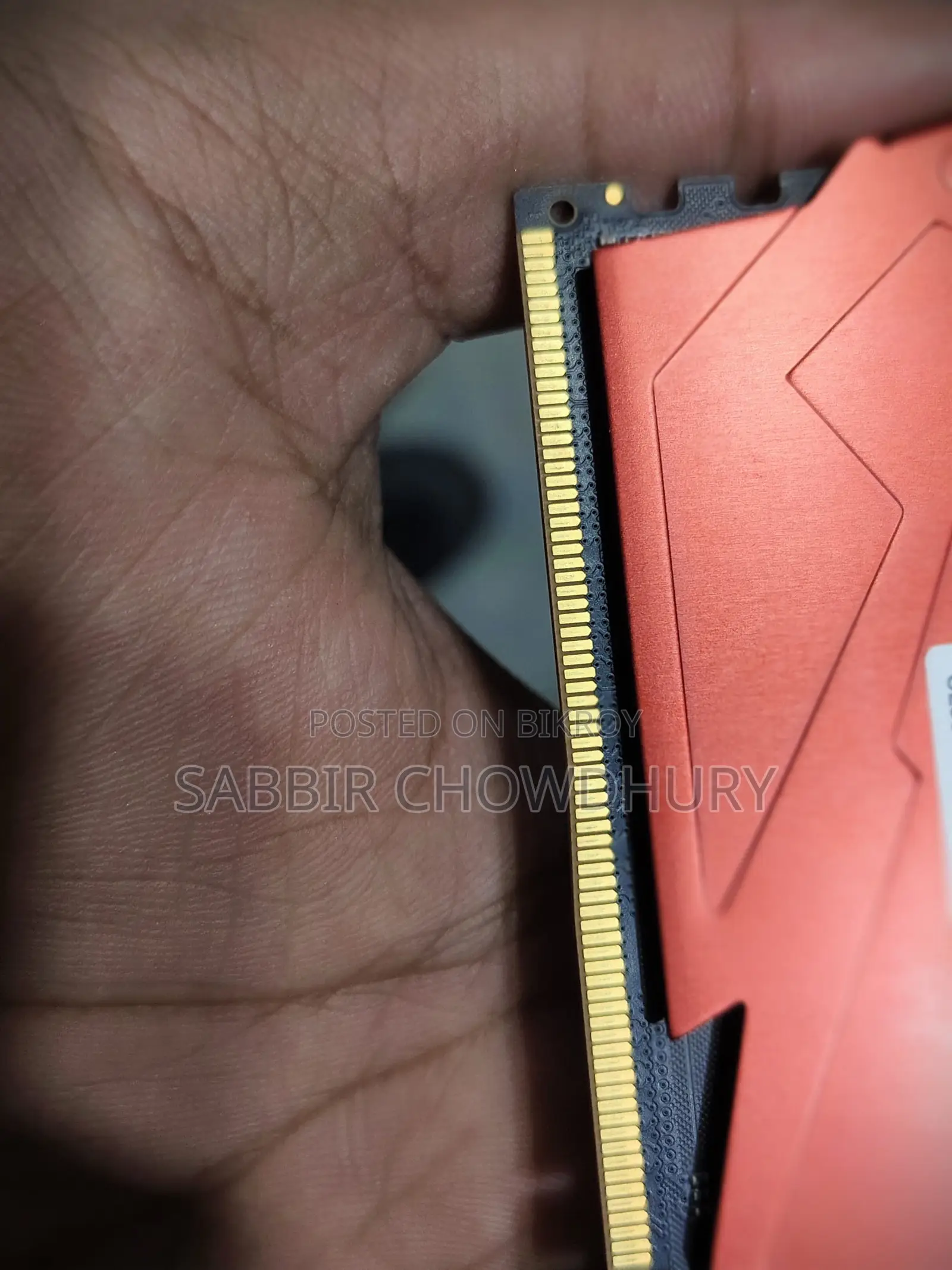 TEAMGROUP T-Force Vulcan Red 8GB DDR5 6000MHz Desktop RAM