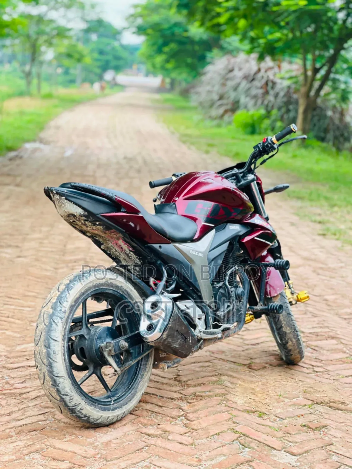 Suzuki Gixxer 2020 Brown