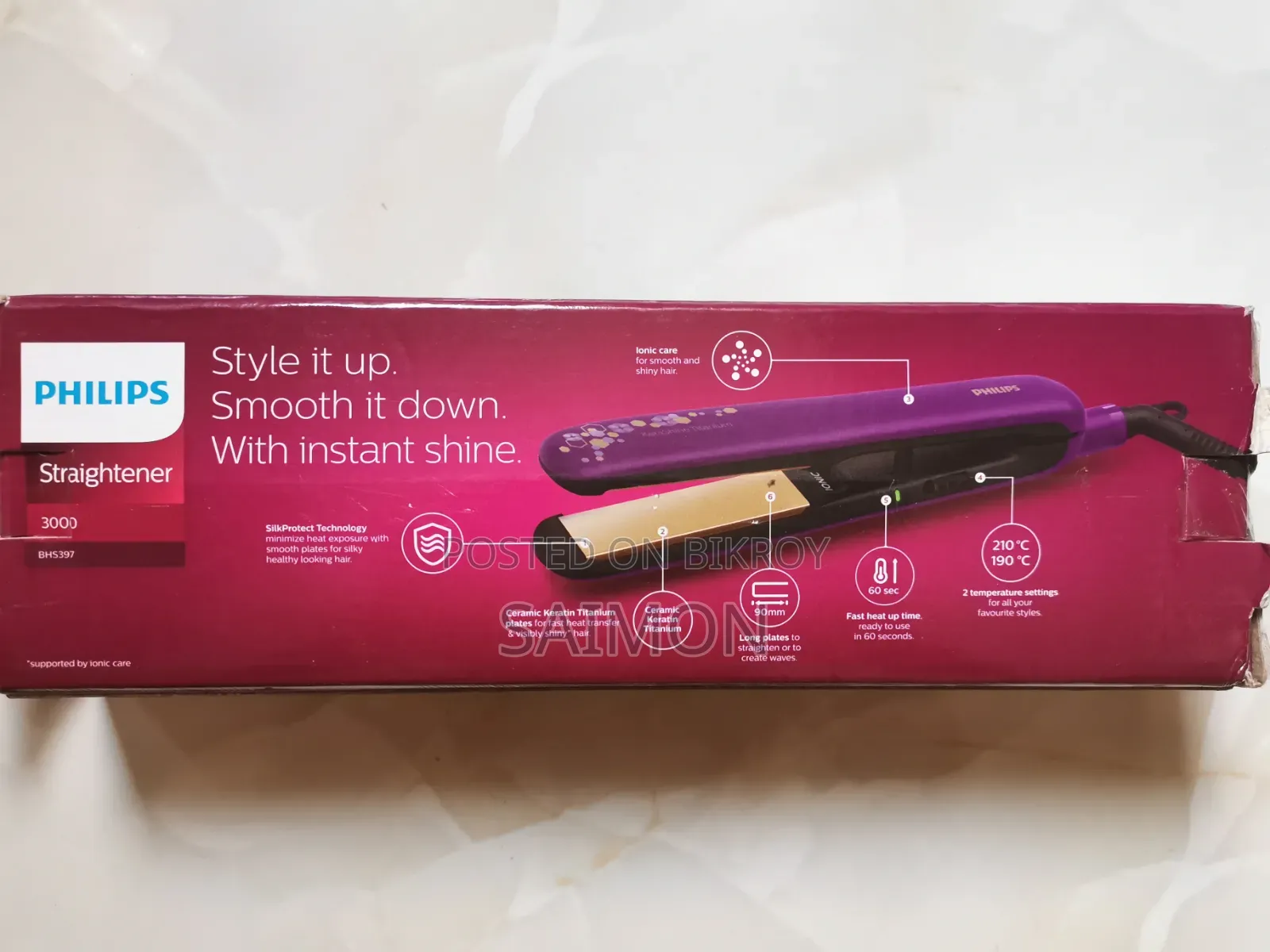Philips Hair Straightener 3000 Series
