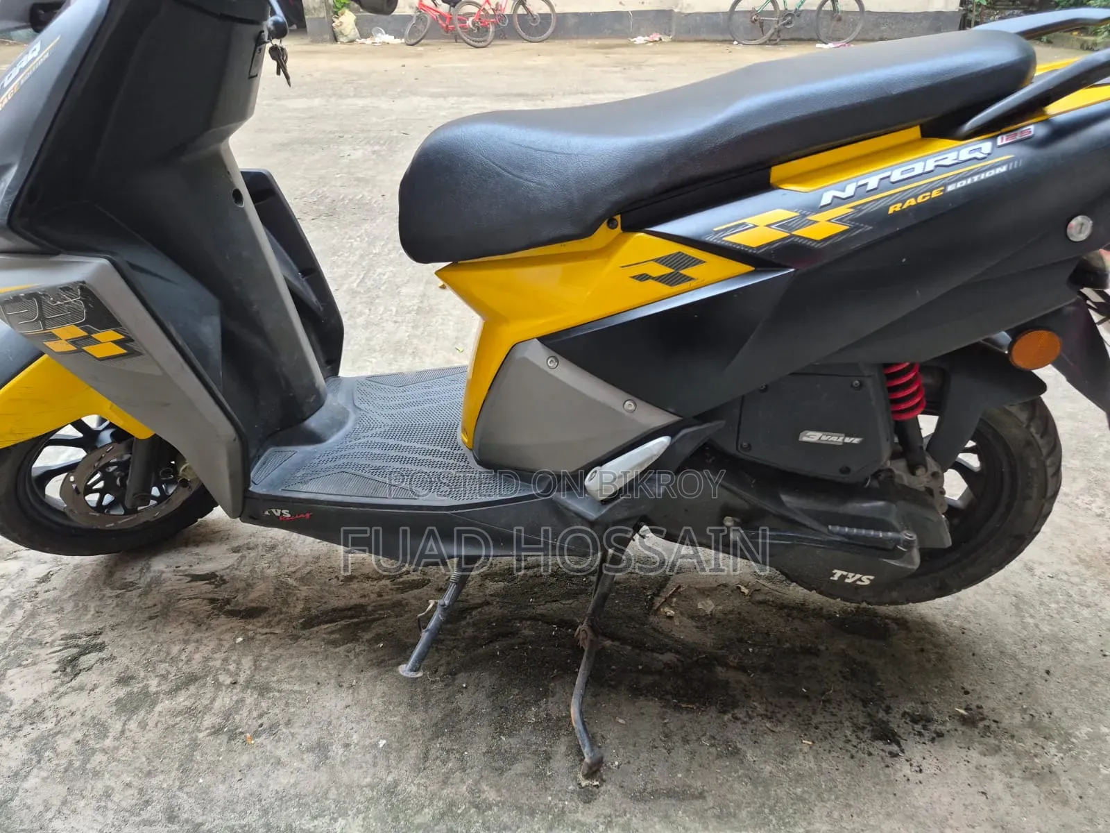 TVS Ntorq 125 2021 Yellow