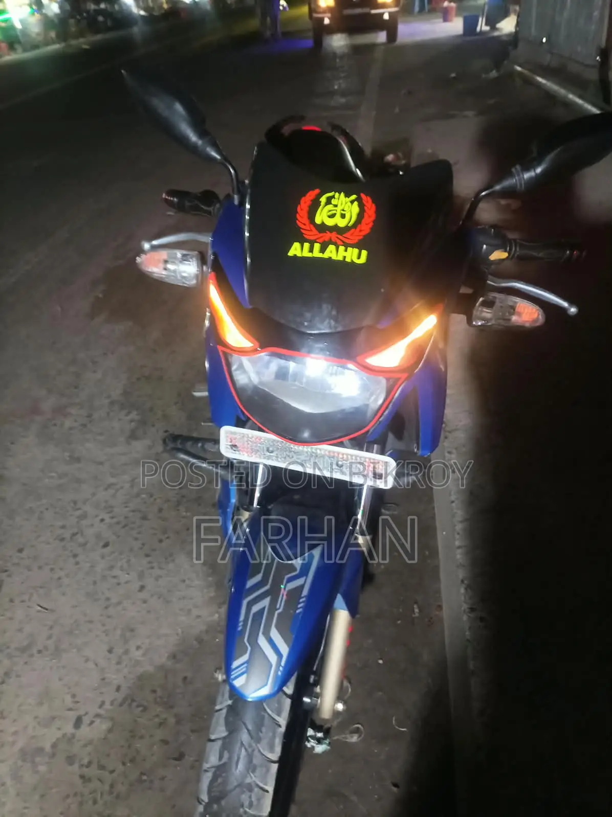 TVS Apache RTR 160 2V 2018 Blue