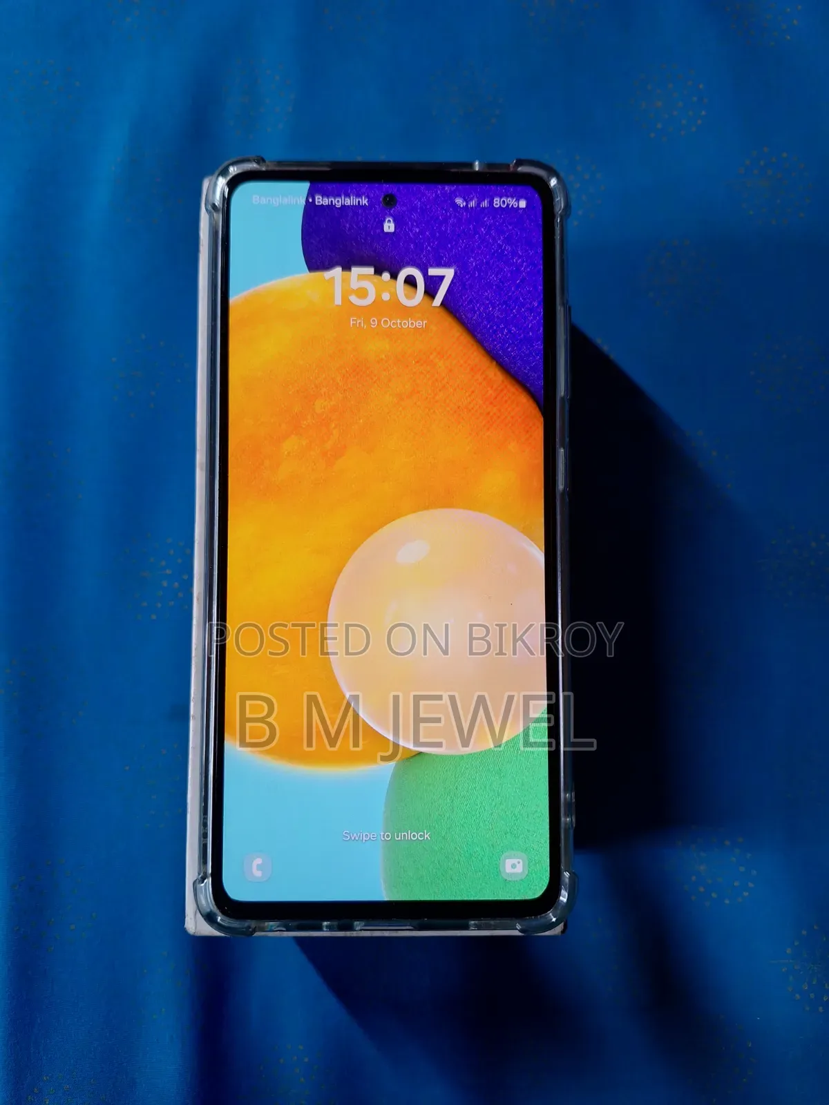 স্যামসাং গ্যালাক্সি এ৫২ ৫জি ১২৮ জিবি ব্ল্যাক