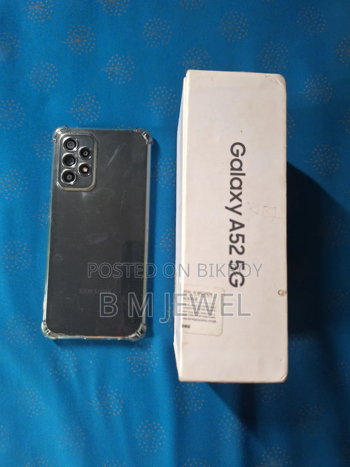স্যামসাং গ্যালাক্সি এ৫২ ৫জি ১২৮ জিবি ব্ল্যাক