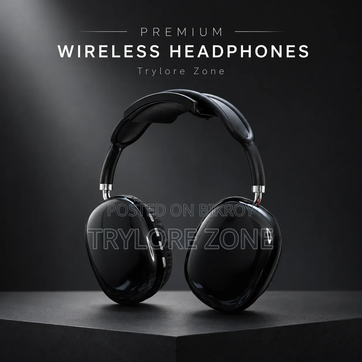 🎧 Trylore Zone P9 Headphone 🎧
🖤 Black & 🤍 White Available