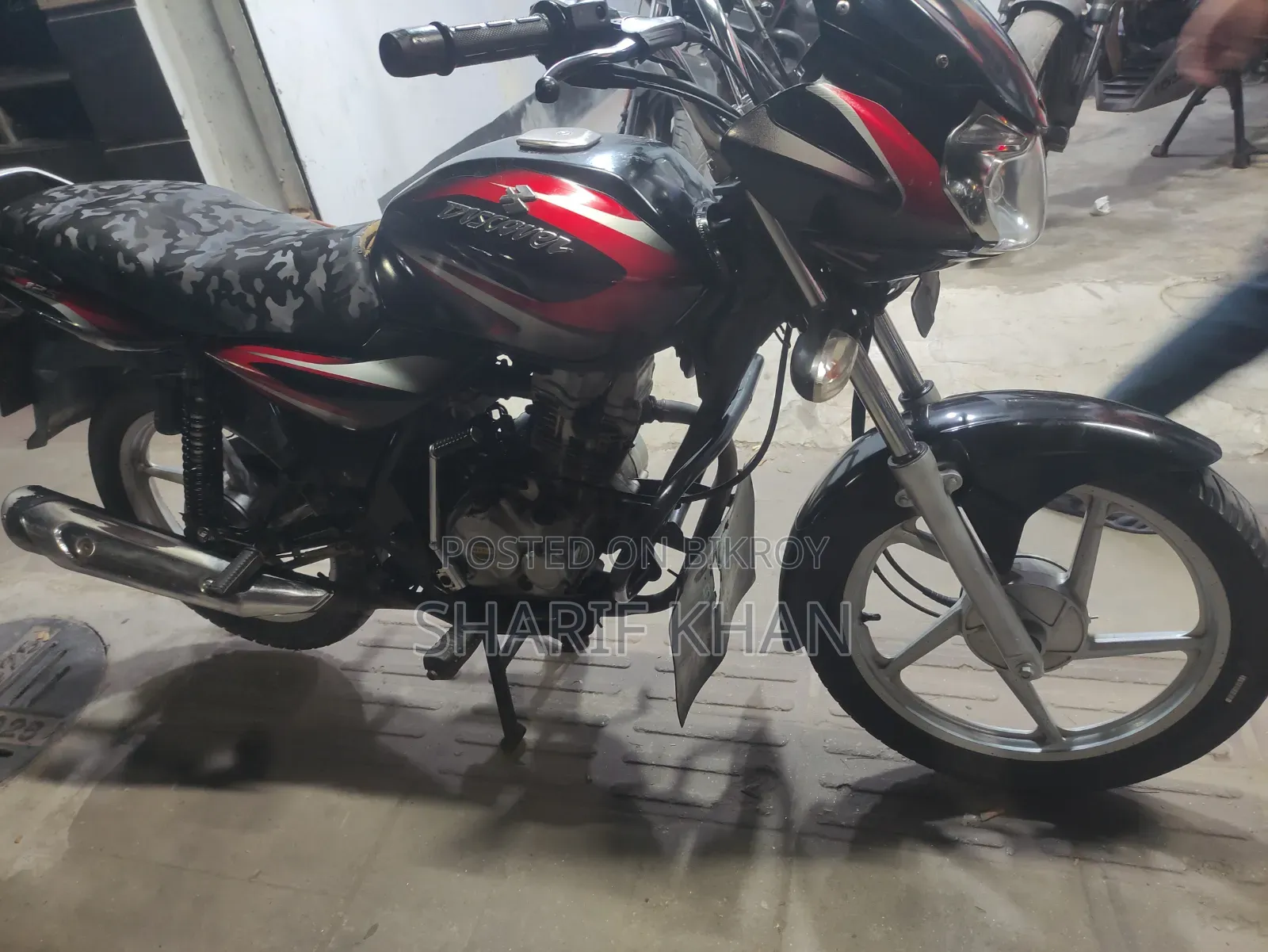 Bajaj Discover 125 2017 Black