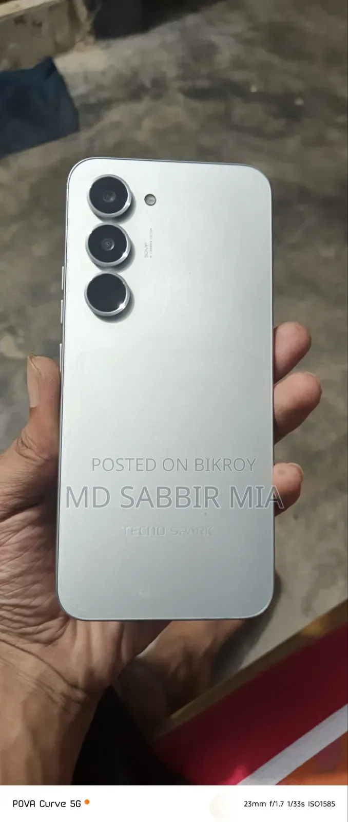 Tecno Spark 40 Pro 128 GB Gray