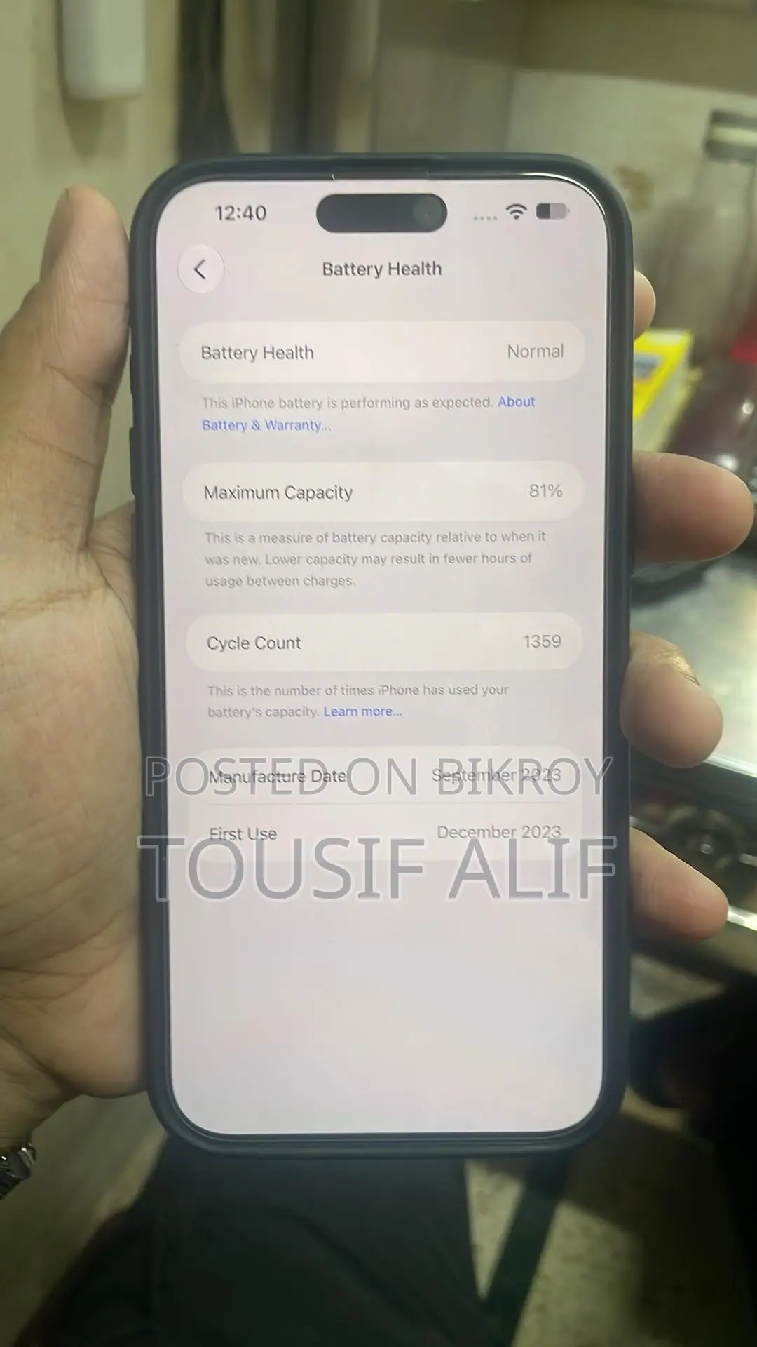 Apple iPhone 15 Pro Max 256 GB Blue