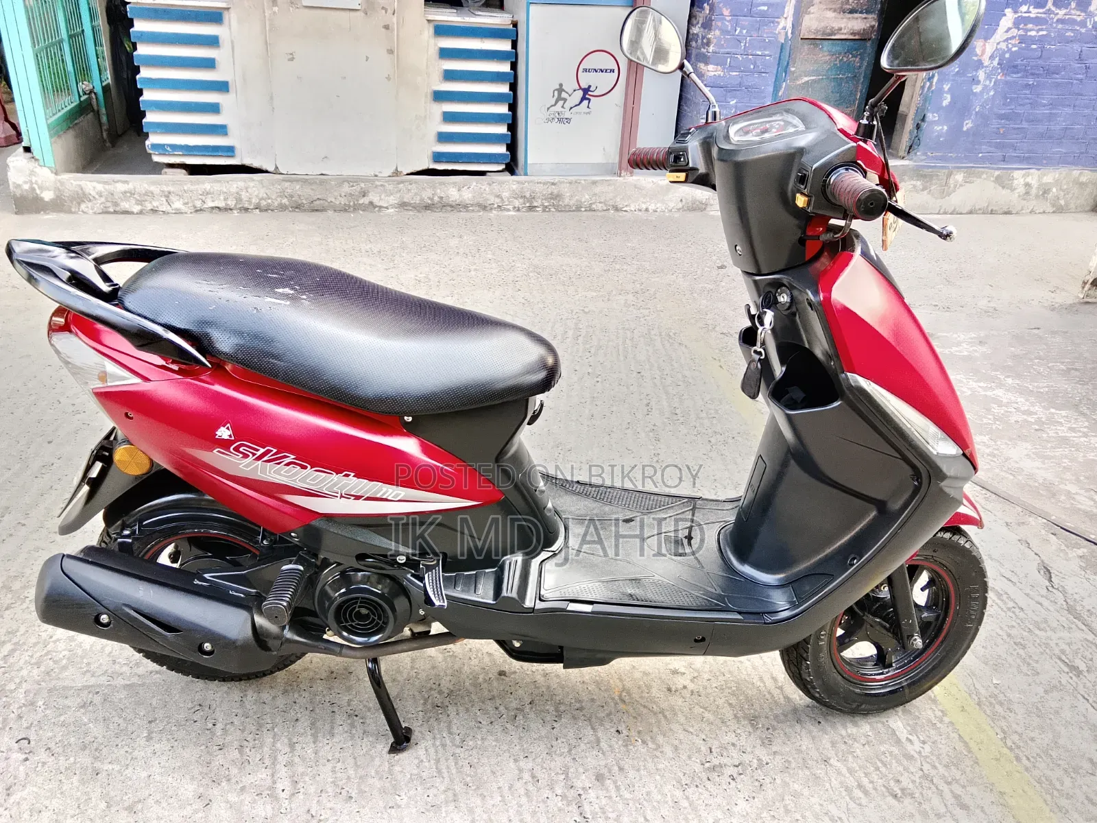 রানার স্কুটি-১১০ ২০২১ রেড