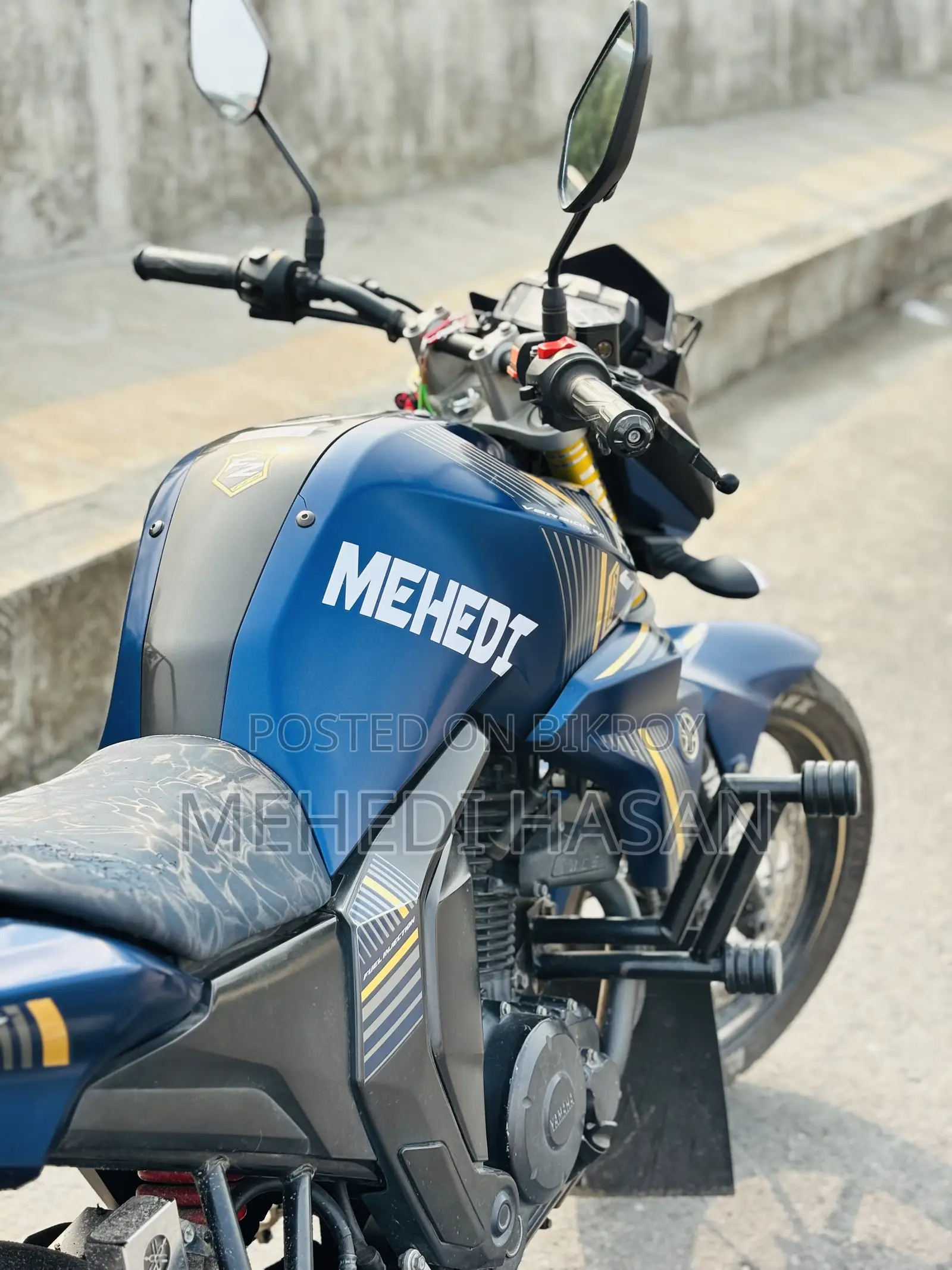 যমাহা এফজেডএস ভি২ ২০২০ নীল