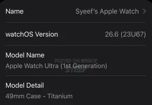 Used Apple Watch Ultra – 49mm