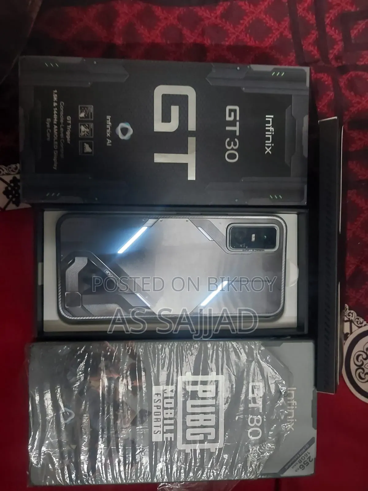 Infinix GT 30 5G 256 GB Silver