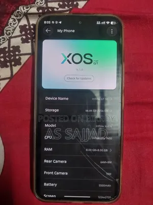 Infinix GT 30 5G 256 GB Silver