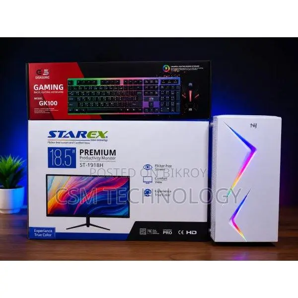 Desktop PC Core i5 4th Gen 2 x 8GB RAM & Starex 22" LED Monitor