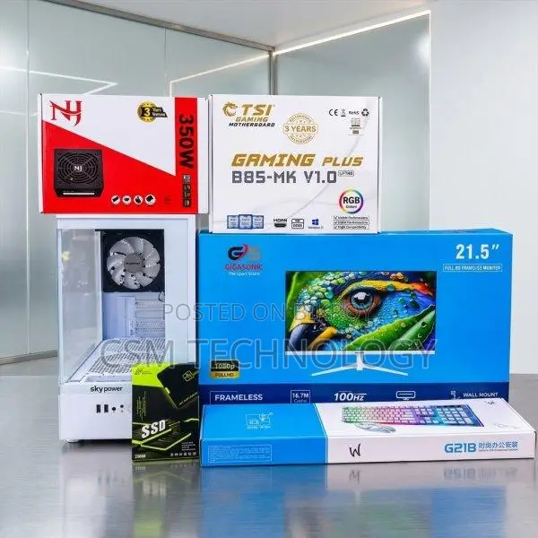 Desktop PC Core i5 4th Gen TSI Gaming Plus B-85MK & 16GB RAM