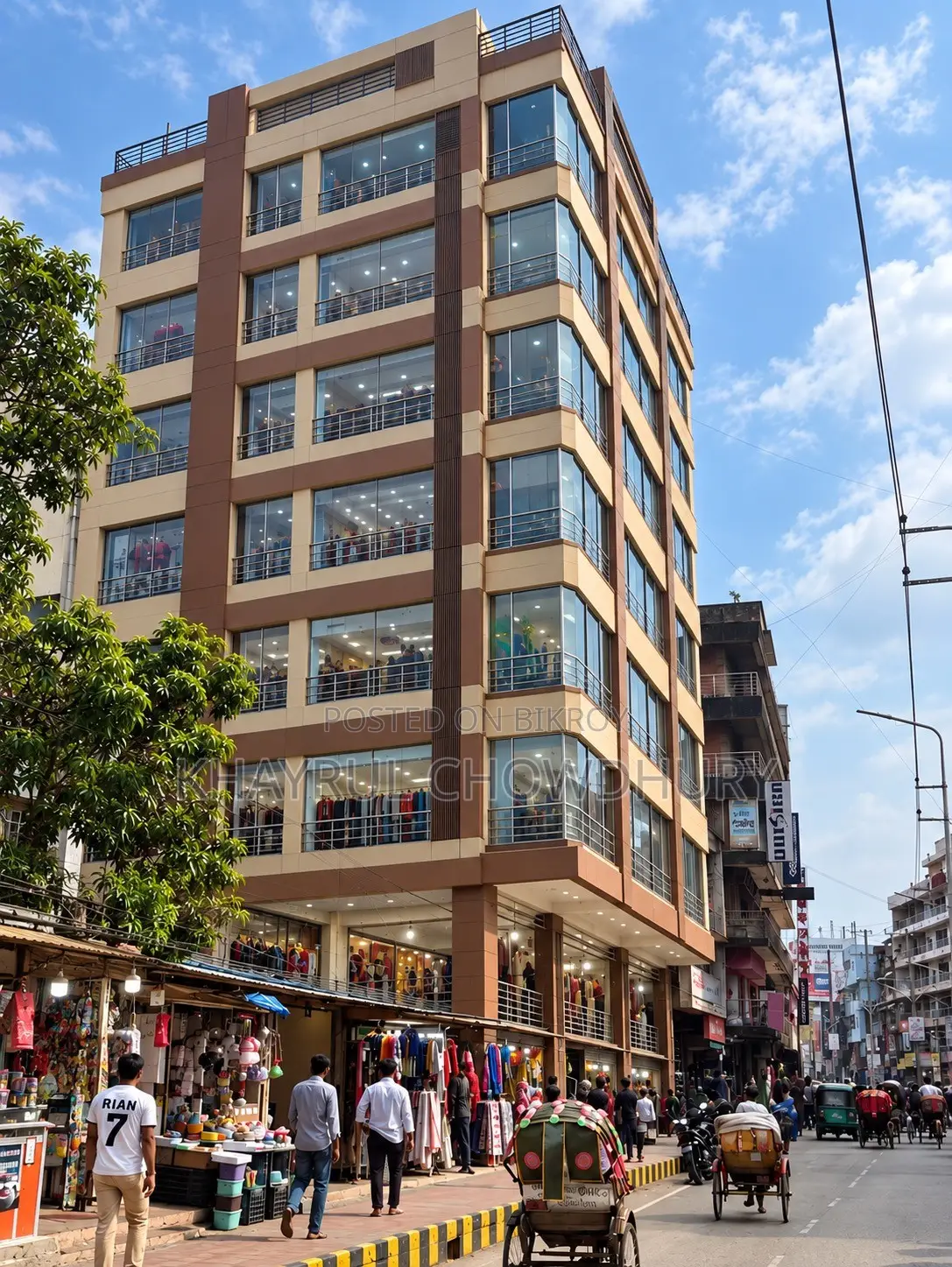 Multi-storied Commercial Building for Sale in Prime Location of Sylhet