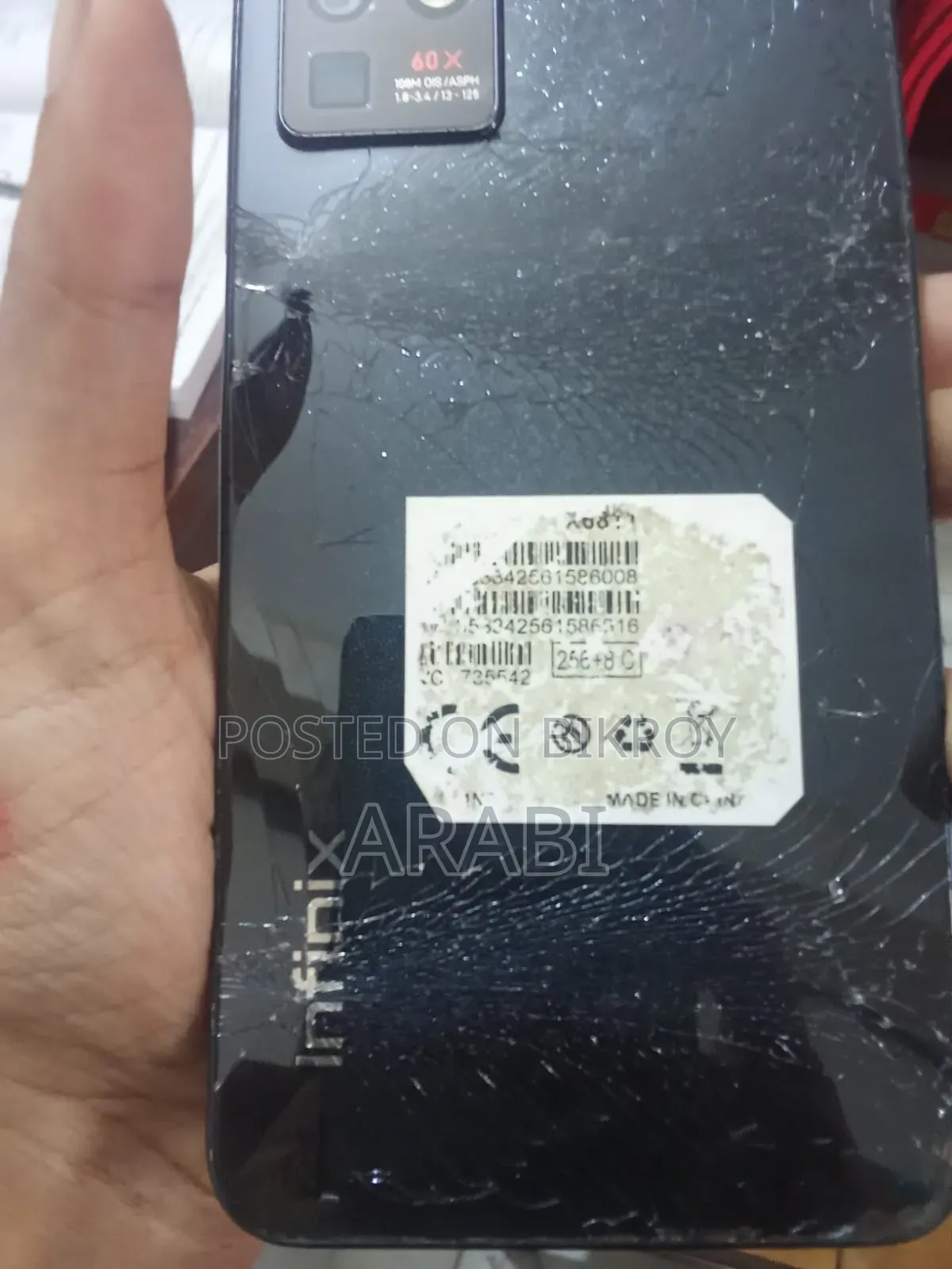 Infinix Zero X Pro 256 GB Black
