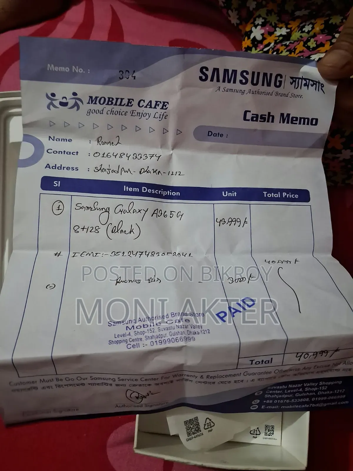 Samsung Galaxy A36 128 GB Black