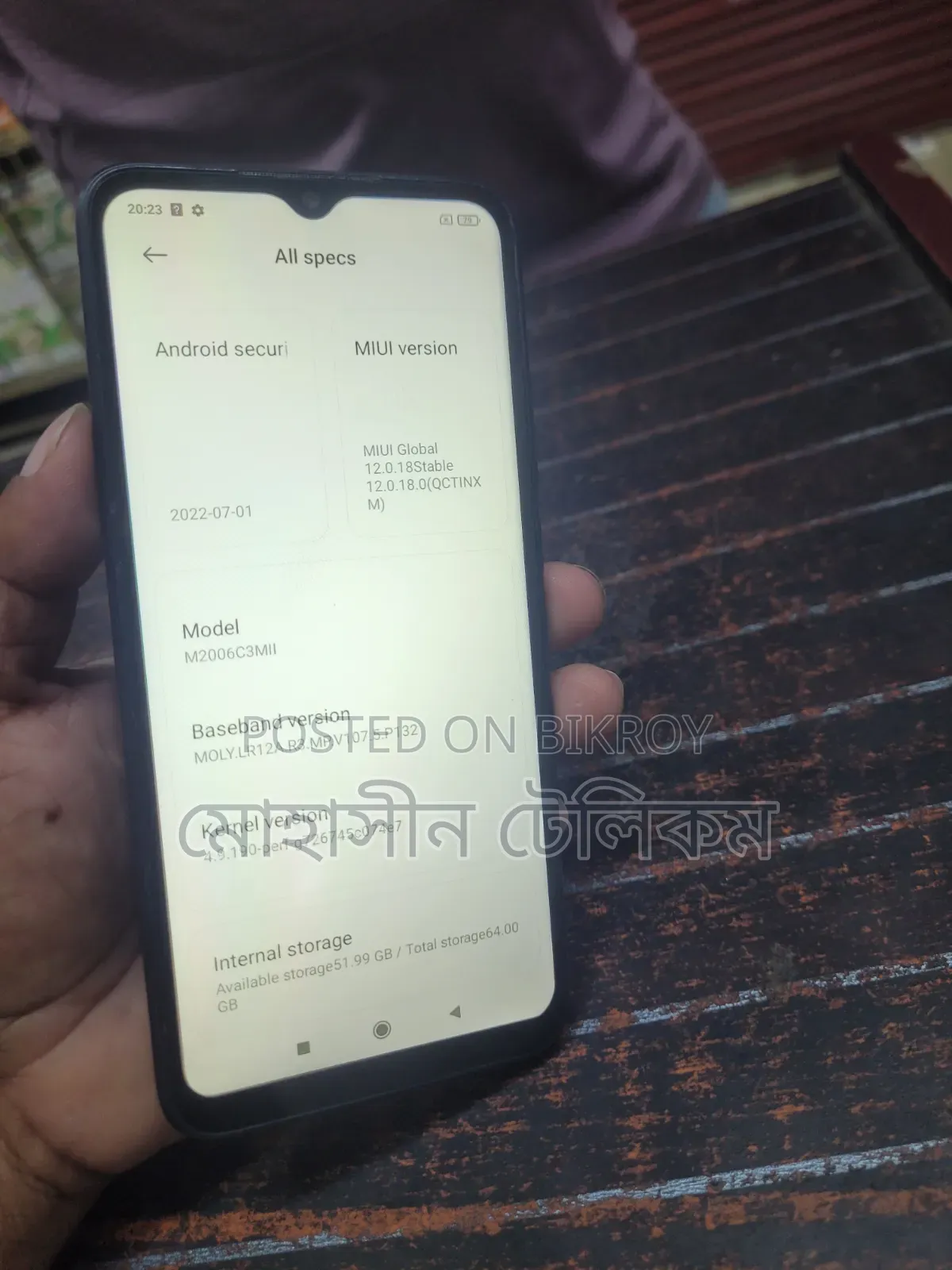 Xiaomi Redmi 9 64 GB Black