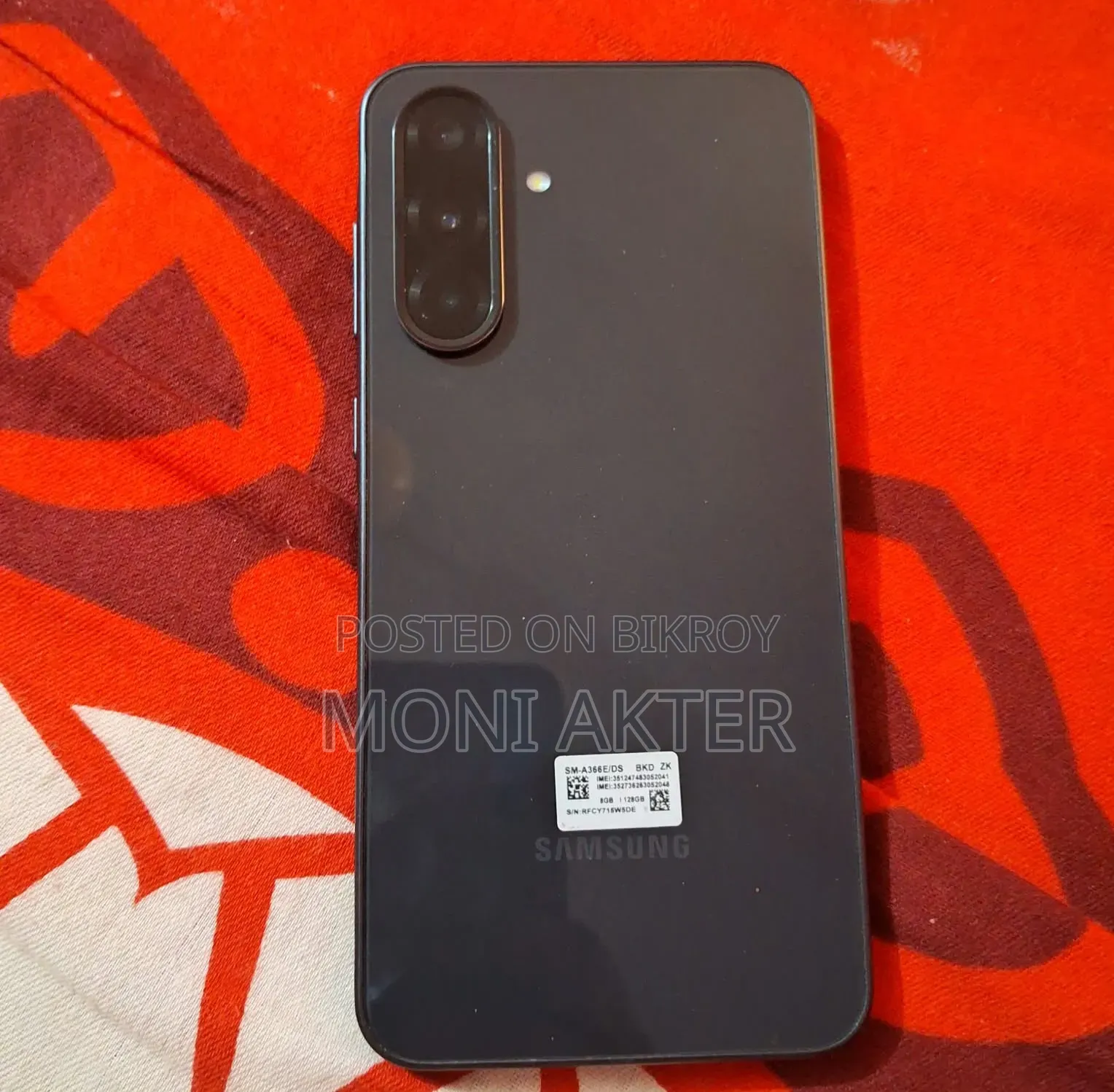 Samsung Galaxy A36 128 GB Black