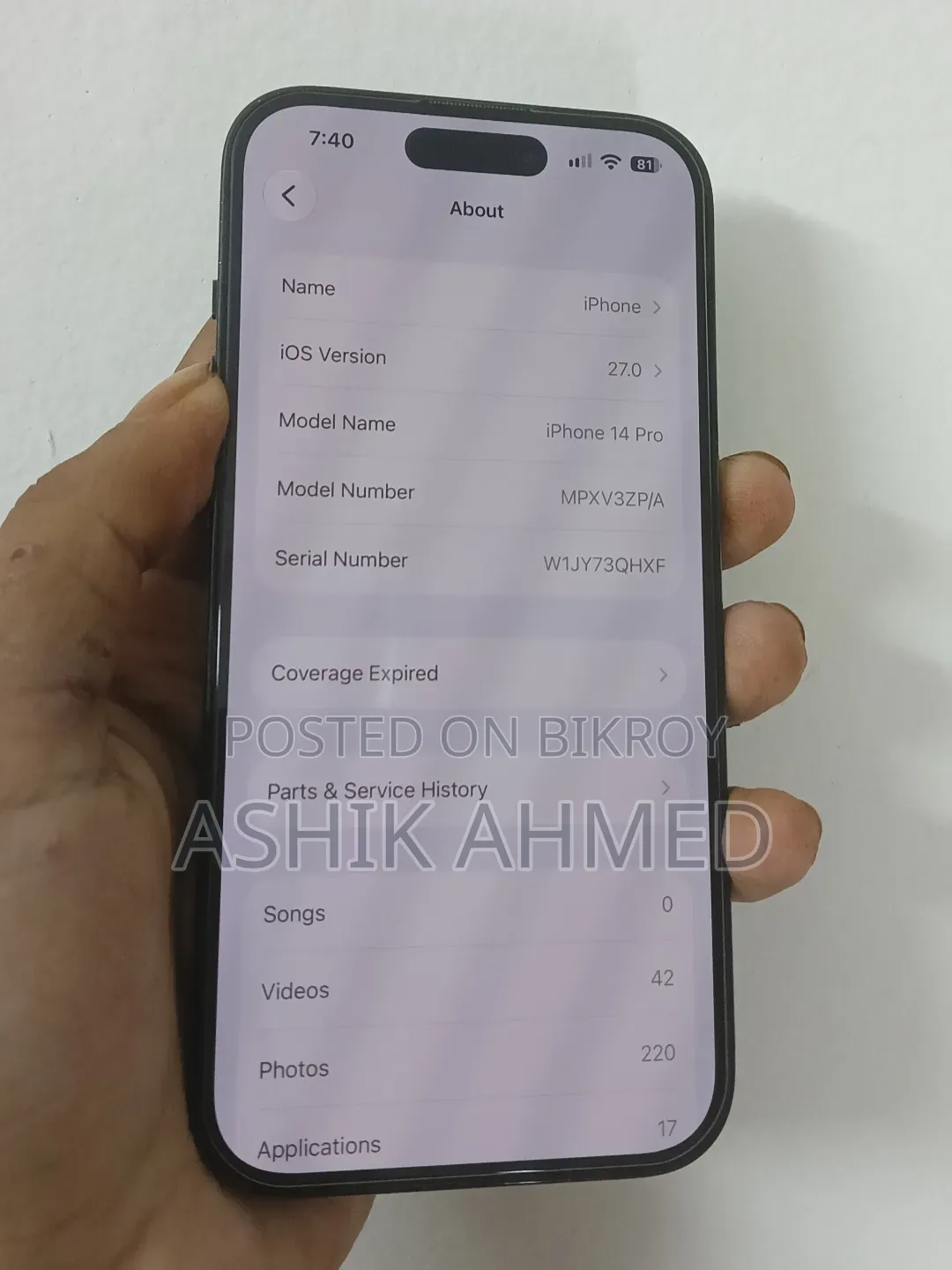 Apple iPhone 14 Pro 128 GB