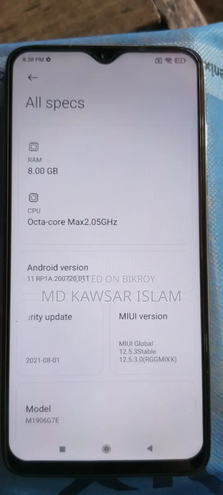 Xiaomi Redmi Note 8 Pro 128 GB Green