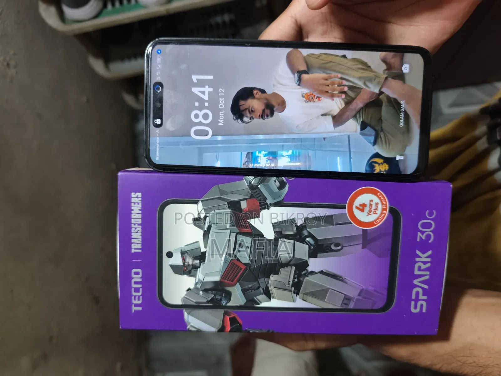 Tecno Spark 30C 128 GB Black