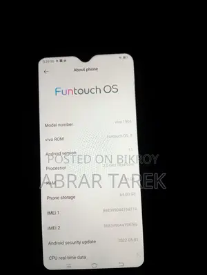Vivo Y12 64 GB Blue