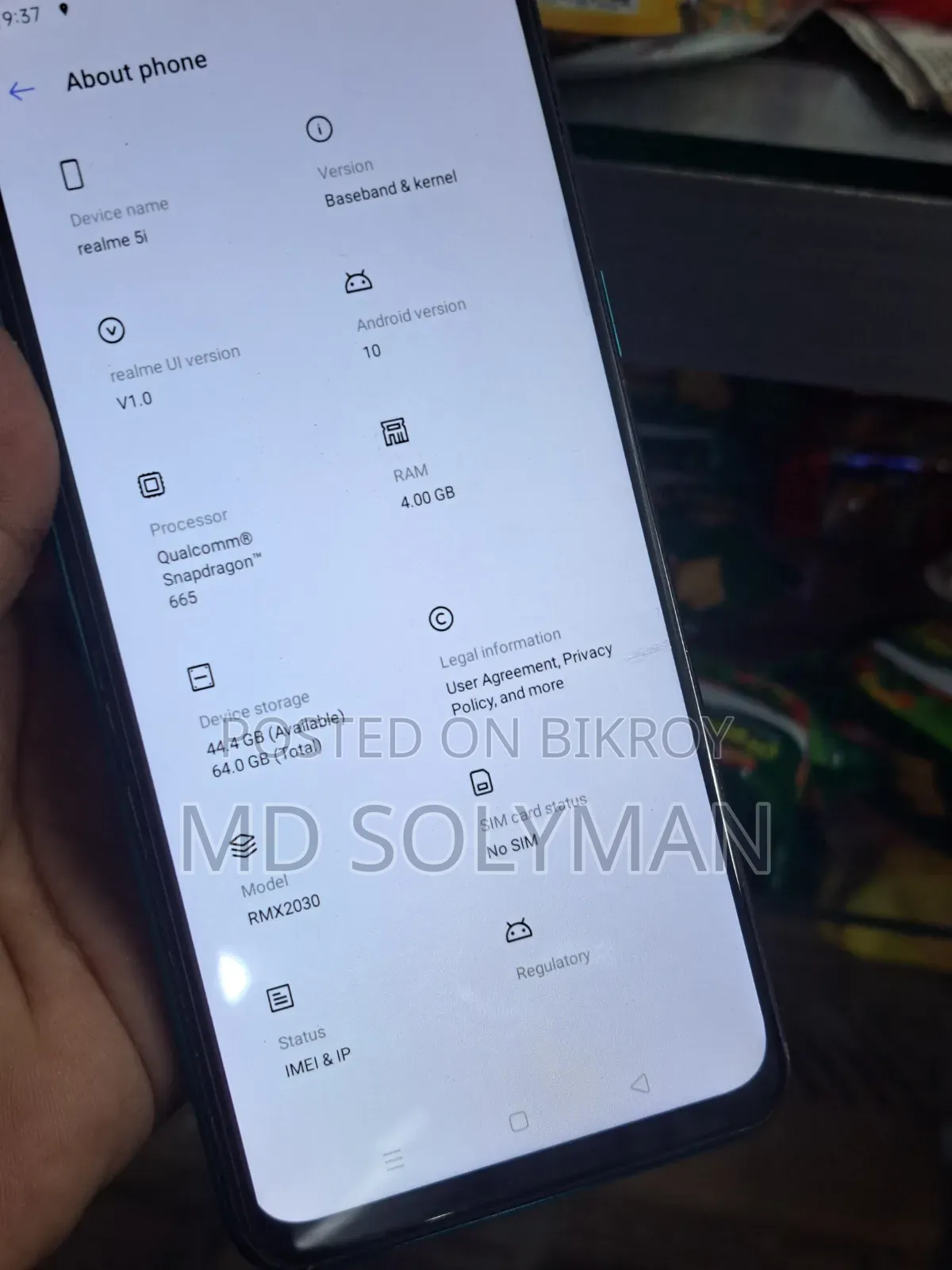 Realme 5i 64 GB Blue
